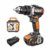 WORX 18V(20V MAX) WX175.1 Akku Bohrschrauber, Powershare, 4.0Ah, Bürstenlose Motor, Drehmoment 60N.m, 2 Std. Schnellladegerät, 0 – 600/2000min-1 - 1