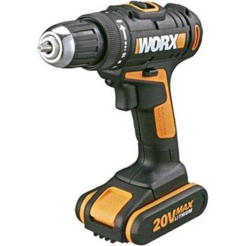 Worx WX166.3 Akkubohrschrauber, 2 Lithiumionen-Akkus, 20 V, 2,0 Ah - 1