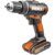 WORX WX166.31 Akkuschrauber 20V - 40Nm, 2-Gang-Getriebe und LED-Licht – Akkubohrschrauber Set zum Bohren und Schrauben inkl. mit Li-Ion Akku, Doppelbit, Ladegerät und Koffer - 1