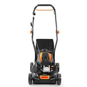 Benzin Rasenmäher FX-RM4180 - Ultraleicht & kompakt mit 40 cm Schnittbreite - 80cm³ Hubraum - 45L Fangkorb FUXTEC - 2