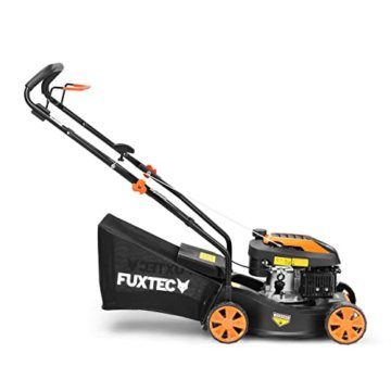 Benzin Rasenmäher FX-RM4180 - Ultraleicht & kompakt mit 40 cm Schnittbreite - 80cm³ Hubraum - 45L Fangkorb FUXTEC - 5