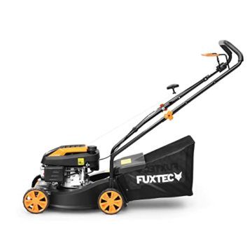 Benzin Rasenmäher FX-RM4180 - Ultraleicht & kompakt mit 40 cm Schnittbreite - 80cm³ Hubraum - 45L Fangkorb FUXTEC - 6