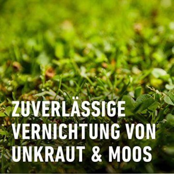 COMPO Rasendünger gegen Unkraut + Moos Komplett-Pflege, Rasendünger mit Unkrautvernichter, Moosvernichter, 3 Monate Langzeitwirkung, 9 kg, 300m² - 3