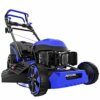 DENQBAR Benzin-Rasenmäher DQ-R53EV (9-in-1, E-Start & Seilzug, Gangwahl, 53 cm Schnittbreite, Mulcher, Mäher, Radantrieb, Grasfangkorb 65 L, Schnitthöhe 25-75 mm) - 1