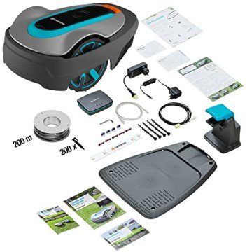 Gardena Mähroboter smart SILENO city 600 m² Set: Innovative LONA AI-Technologie, Steuerung per App, SensorControl, für Steigungen bis zu 35 Prozent, inkl. smart Gateway, DE-Version (19603-60) - 7