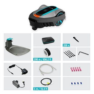 Gardena Mähroboter smart SILENO city 600 m² Set: Innovative LONA AI-Technologie, Steuerung per App, SensorControl, für Steigungen bis zu 35 Prozent, inkl. smart Gateway, DE-Version (19603-60) - 9