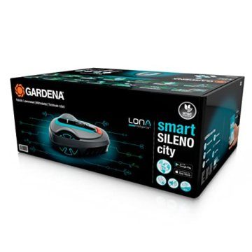 Gardena Mähroboter smart SILENO city 600 m² Set: Innovative LONA AI-Technologie, Steuerung per App, SensorControl, für Steigungen bis zu 35 Prozent, inkl. smart Gateway, DE-Version (19603-60) - 10