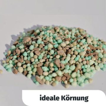 Langzeit Rasendünger Frühjahr 20kg mit 2 Monate Langzeit-Wirkung, Dünger gegen Moos, Ideal für Frühjahr und Sommer, geeignet für Streuwagen, staubarmes Granulat, Rasen dünger, Turbogrün - 4
