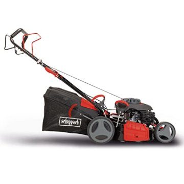 Scheppach Benzin Rasenmäher MS225-53 mit Radantrieb | 53cm Schnittbreite | 65L Fangbox | Höhenverstellung 7 Stufen | Seitenauswurf & Reinigungsfunktion | Mulchmäher | inkl. Motoröl - 3