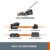 WORX WG743E Akku-Rasenmäher 40V – Profi Rasenmäher mit Mulchfunktion & PowerShare Akku – Rasenmähen ohne Kabel – Ideal für Gärten bis 500m² - 2