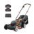 WORX WG743E Akku-Rasenmäher 40V – Profi Rasenmäher mit Mulchfunktion & PowerShare Akku – Rasenmähen ohne Kabel – Ideal für Gärten bis 500m² - 1