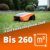Yard Force FORCE Mähroboter EasyMow 260B bis zu 260 qm - Selbstfahrender Rasenmähroboter, einfache Bedienung, Bluetooth- und App-Steuerung, 30% Steigung und 20 V / 2,0 Ah Lithium-Ionen-Akku, 260 M² - 2
