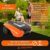 Yard Force FORCE Mähroboter EasyMow 260B bis zu 260 qm - Selbstfahrender Rasenmähroboter, einfache Bedienung, Bluetooth- und App-Steuerung, 30% Steigung und 20 V / 2,0 Ah Lithium-Ionen-Akku, 260 M² - 3