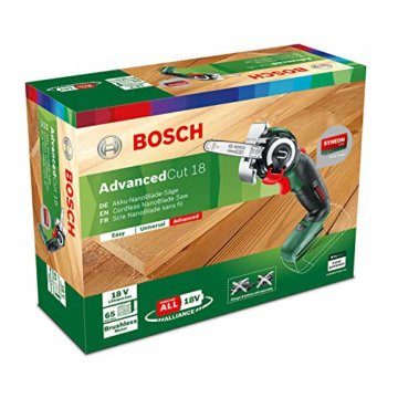 Bosch Home and Garden Akku-NanoBlade-Säge AdvancedCut 18 (ohne Akku, NanoBlade-Technologie, 18 Volt System, im Karton) - 8