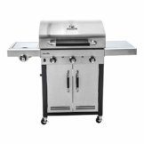 Char-Broil Advantage 345S - 3 Brenner Gasgrill mit Seitenbrenner, Edelstahl - 1