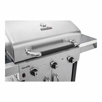 Char-Broil Advantage 345S - 3 Brenner Gasgrill mit Seitenbrenner, Edelstahl - 5