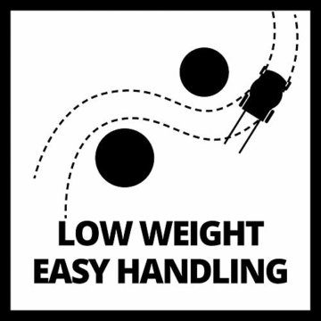 Einhell Akku-Rasenmäher GE-HM 18/38 Li - Solo Power X-Change (Li-ion, 18V, kugelgelagerte Mähspindel mit 5 präzisionsgeschliffenen Stahlmessern, ohne Akku und Ladegerät) - 14