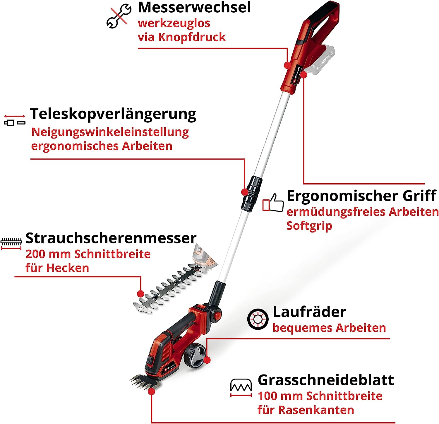 Einhell GE-CG 18/100 Li T-Solo Test