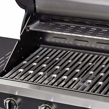 Enders® Gasgrill CHICAGO 3, 3-Brenner, Edelstahl-Deckel doppelwandig mit Grill-Thermometer, Grillwagen mit Räder, #89376 - 4