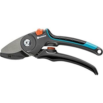 Gardena Gartenschere A/M: Stabile Baumschere mit Amboss-Schneide für holzige Äste und Zweige, max. Schneid-Durchmesser 23 mm, Anti-Rutsch-Griff, antihaftbeschichtetes Obermesser (8903-20) - 1