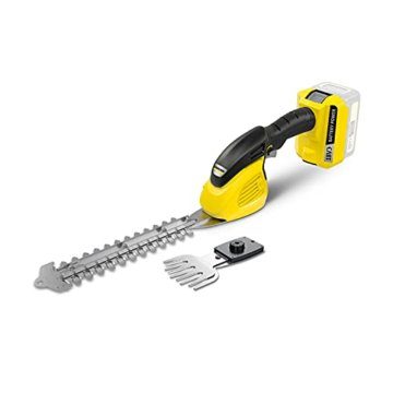 Kärcher 18 V Akku-Gras- und Strauchschere GSH 18-20, 2-in-1-Funktion: 12 cm Grasmesser und 20 cm Strauchmesser, Leistung: max. 450-650 m, verwendbar mit dem Kärcher 18-V-Akku, ohne Akku - 1