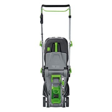 LUX-TOOLS A-RM-2x20/37 Akku-Rasenmäher Set für Rasenflächen bis 350 m² inkl. 2 Akkus, Doppel-Ladegerät & Fangkorb (40 l) | 40V (2X 20V) Rasenmäher mit 4,0Ah & 37 cm Schnittbreite - 3