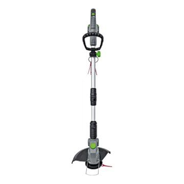 LUX-TOOLS A-RT-20/26 Akku-Rasentrimmer Set mit Teleskop-Stiel, Pflanzenschutzbügel und einem Schnittkreis von 26 cm inkl. 2,0Ah Akku & Ladegerät | 20V Rasentrimmer mit 10 Schneidmessern aus Kunststoff - 2