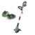 LUX-TOOLS A-RT-20/26 Akku-Rasentrimmer Set mit Teleskop-Stiel, Pflanzenschutzbügel und einem Schnittkreis von 26 cm inkl. 2,0Ah Akku & Ladegerät | 20V Rasentrimmer mit 10 Schneidmessern aus Kunststoff - 1