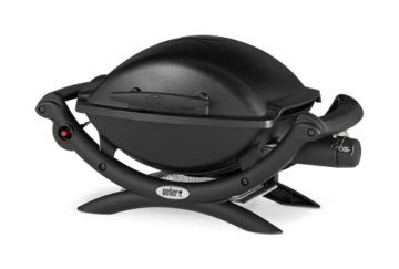 Weber Q1000 Gasgrill, 43 x 32 cm, Schwarz (50010079) - 1