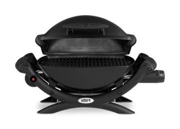Weber Q1000 Gasgrill, 43 x 32 cm, Schwarz (50010079) - 2