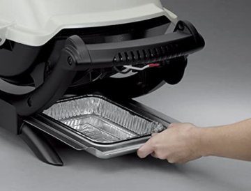 Weber Q1000 Gasgrill, 43 x 32 cm, Schwarz (50010079) - 8