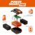WORX WG749E Nitro Akku-Rasenmäher 40V - starker bürstenloser Motor - 46cm Schnittbreite - mähen bis zu 500 ㎡ - mit zusätzlichem Antrieb - 7 Schnitthöhenstufe - inkl. 2X 4Ah Akkus & Dual-Ladengerät - 9