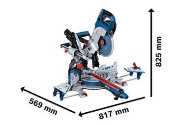 Bosch Professional BITURBO Akku- Kapp- und Gehrungssäge GCM 18V-216 DC (Sägeblatt-Durchmesser: 216 mm, Bluetooth Modul, SDS-Sägeblattverriegelung, im Karton) - 4