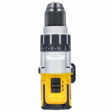 DEWALT DCD996N 18V XR 3-Gang bürstenloser Hammer-Kombibohrer (nur Körper), 820 W, 18 V, gelb/schwarz - 5