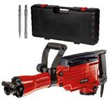 Einhell Abbruchhammer TC-DH 43 (1.600 W, 43 J Einzelschlagstärke, robuste SDS-hex-Werkzeugaufnahme, 180°-verstellbarer Zusatzhandgriff, inkl. Spitz- und Flachmeißel, Koffer) - 1