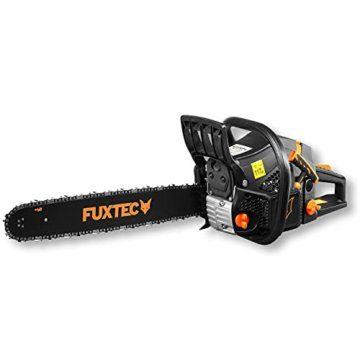 FUXTEC Benzin Kettensäge FX-KS262 – Motorsäge 2,85kw 61,5ccm Hubraum & EASY-Start – Schwertlänge 20 Zoll inkl. Schwertschutz & Tragetasche - 5