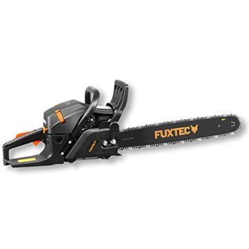FUXTEC Benzin Kettensäge FX-KS262 – Motorsäge 2,85kw 61,5ccm Hubraum & EASY-Start – Schwertlänge 20 Zoll inkl. Schwertschutz & Tragetasche - 6
