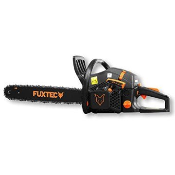 FUXTEC Benzin Kettensäge FX-KS262 – Motorsäge 2,85kw 61,5ccm Hubraum & EASY-Start – Schwertlänge 20 Zoll inkl. Schwertschutz & Tragetasche - 7
