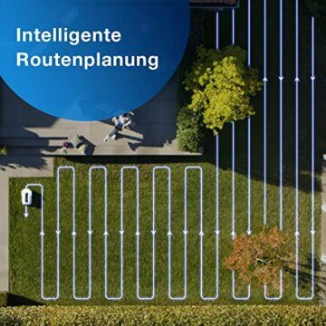 ECOVACS Goat G1 Mähroboter ohne Begrenzungskabel für Gärten bis 1600 qm (AIVI 3D-Hindernisvermeidung, intelligente Routenplanung, Einstellung des verbotenen Bereichs, Videomanager) - 3 Jahre Garantie - 4