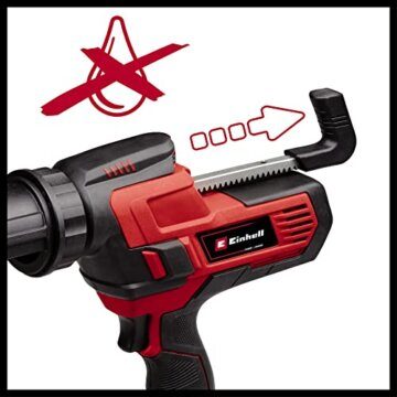 Einhell Akku-Kartuschenpistole TE-SG 18/10 Li-Solo Power X-Change (18 V, für 310 ml-Kartuschen, bis zu 2.000 N, einstellbare Drehzahl, ohne Akku) - 6