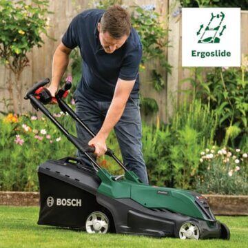 Bosch leistungsstarker Akku-Rasenmäher AdvancedRotak 36V-40-650 (zum Rasenmähen; 36-Volt-System; Schnittbreite: 40 cm; Set, mit 2x2.0 Ah- Akku und Ladegerät) - 4