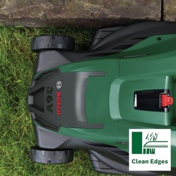 Bosch leistungsstarker Akku-Rasenmäher AdvancedRotak 36V-40-650 (zum Rasenmähen; 36-Volt-System; Schnittbreite: 40 cm; Set, mit 2x2.0 Ah- Akku und Ladegerät) - 6