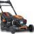FUXTEC 4in1 Benzin Rasenmäher FX-RM5170eS mit E-Start - 4PS/2,9kW | 51cm Schnittbreite & Höhenverstellung 25mm-75mm | 4-Takt mit Hinterradantrieb - 60L Grasfangkorb, Mulchfunktion & Seitenauswurf - 1