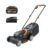 WORX WG730E Akku-Rasenmäher 20V - kraftvoller bürstenloser Motor - ideal für Gärten bis zu 200m² - 30cm Schnittbreite - Cut-to-Edge - 3 einstellbare Schnitthöhen - inkl. 4Ah Akku & Ladegerät - 1