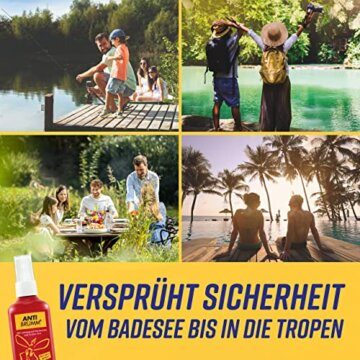 Anti Brumm Forte Pumpspray, 75 ml: Insekten-Repellent für effektiven Schutz gegen Mücken und Zecken, Mückenspray mit DEET - 5