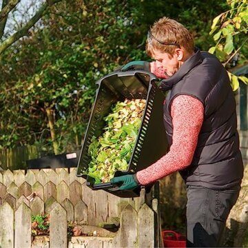 Bosch Turbinenhäcksler AXT 25 TC (2.500 W; geeignet für Holz und harte Gartenabfälle; inklusive Gartenhandschuhe; integrierte Fangbox 53 l; in Karton) – Amazon Edition - 6