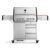 BURNHARD EARL 4-Brenner Gasgrill Edelstahl inkl. Heckbrenner, mit Gusseisen Grillrost & inkl. stabiler Abdeckhaube, Seitenkochfeld mit Infrarot Keramikbrenner - 1