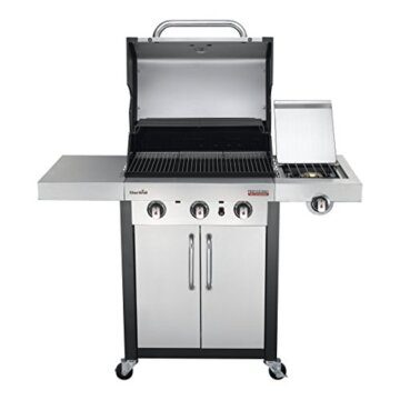 Char-Broil Professional 3400S - 3 Brenner Gasgrill mit Seitenbrenner, Edelstahl - 2