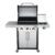 Char-Broil Professional 3400S - 3 Brenner Gasgrill mit Seitenbrenner, Edelstahl - 2