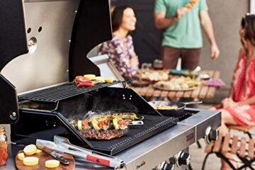 Char-Broil Professional 3400S - 3 Brenner Gasgrill mit Seitenbrenner, Edelstahl - 6